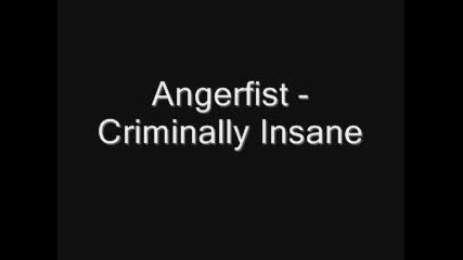 Angerfist - Criminally Insane