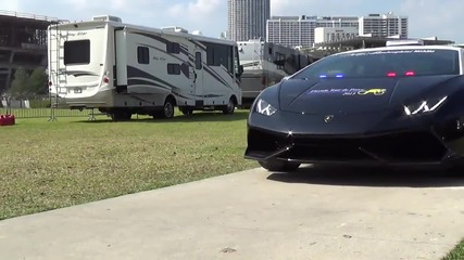 Полицейско Lamborghini Huracan в Маями