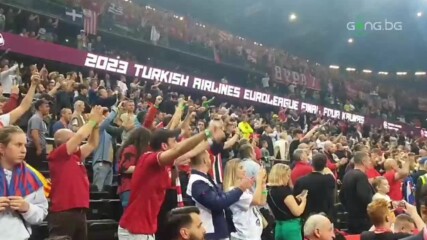 Емоциите след успеха на Олимпиакос