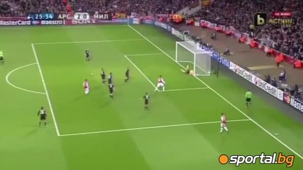 Арсенал - Милан 3-0 - Шампионска лига
