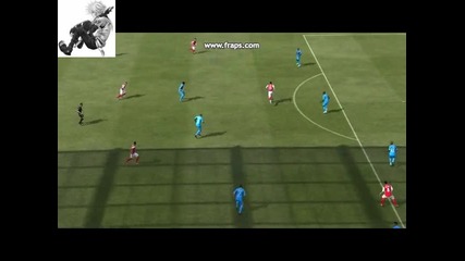 Фифа 12 гол с Насри / Fifa 12 Unique goal with Nasri