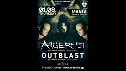 Angerfist & Outblast - Bulgaria, Sunny beach - 01.08.2013