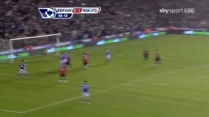 Бербатов репортаж Skysports, Birmingham 1 - 1 Manchester United 