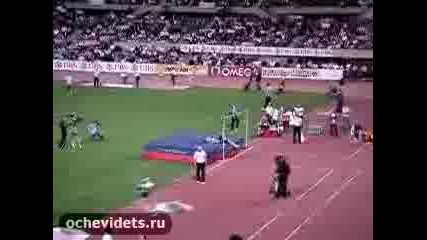 Пиян руски спортист ! Смях