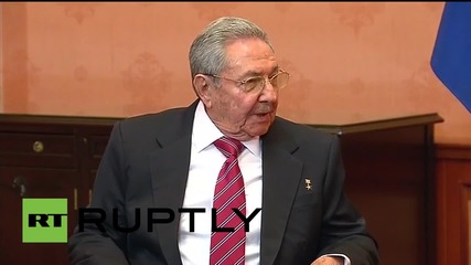 Russia: Castro and Medvedev share memories on Cuban leader's Moscow tour