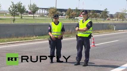 Австрия: Затегнатия граничен контрол създаде 25 километрово задръстване