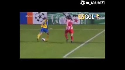 Апоел Никозия - Атлетико Мадрид 1:0 гол на Ненад Миросавлиевич 