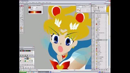 sailor moon ss drawing