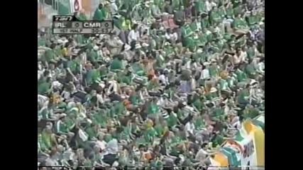 World Cup 2002 Ирландия-камерун