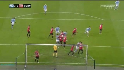 Manchester City - Manchester United 2-2 / Zabaleta 86'