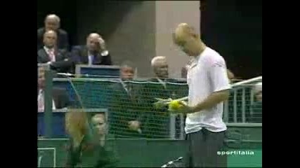 Roger Federer - Ivan Ljubicic 2005 Abn Amro World Tennis Tournament
