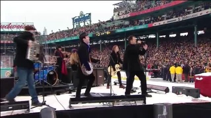 Dropkick Murphys Perform At Fenway Park 2010 On N H L - I m Shipping Up To Boston 