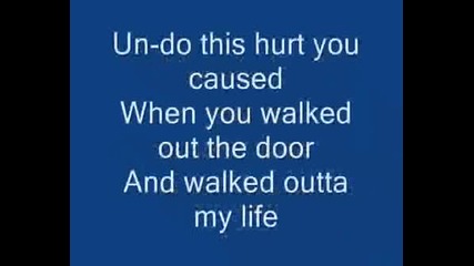Toni Braxton - Unbreak My Heart Lyric