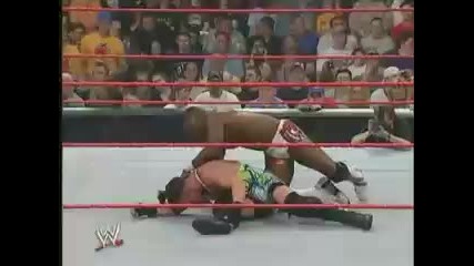 Rob Van Dam vs. Shelton Benjamin - Mitb vs. Ic част 2 