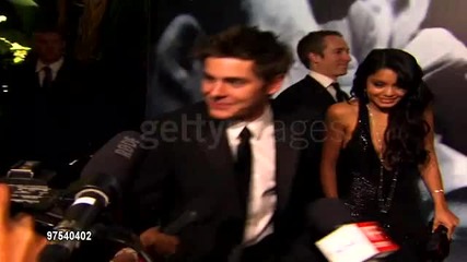 Zac Efron and Vanessa Hudgens at 2010 Oscar Party