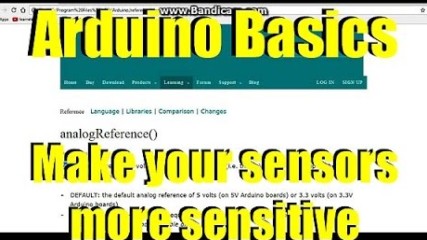 Arduino Basics: analogReference()