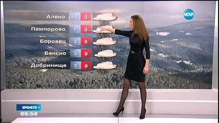 Прогноза за времето (23.01.2015 г. - сутрешна)
