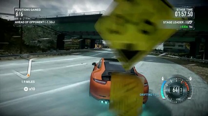Need For Speed: The Run - Commerce City Gameplay [720p]