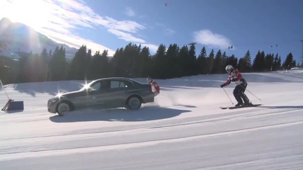 Bmw 320 дрифт на ски писта
