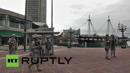 USA: Baltimore streets calm after night of arrests