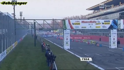 Себастиан Льоб vs Валентино Роси - Monza Rally Show 2011