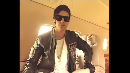 Eric Saade - _hearts in the air_ Making the video