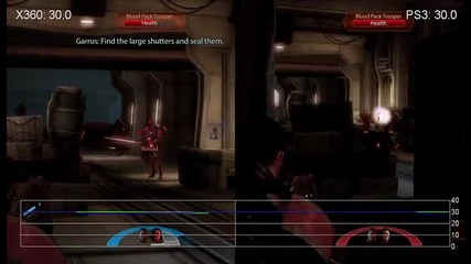 Mass Effect 2 - Ps3 and 360 Gameplay Performance 