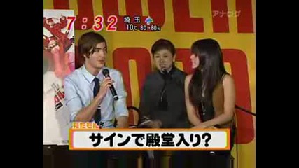 Zanessa On Japanese Tv Show Jan.30, 2009