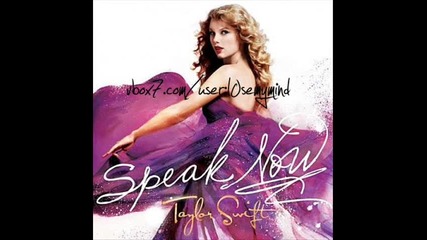 Taylor Swift - Speak now