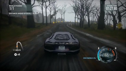 Nfs The Run - Lamborghini Aventador - Woods