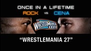 The Rock Vs John Cena Wrestlemania 28 Official Promo - Once In A Lifetime
