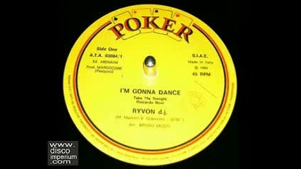 ryvon dj - i`m gonna dance 1984 