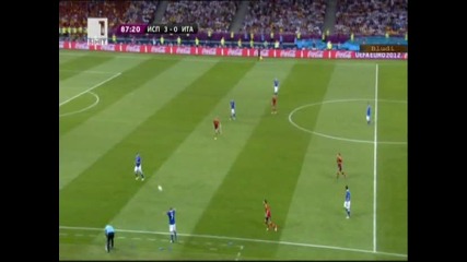 Финалът! Испания - Италия 4:0 - Головете - Бг коментар