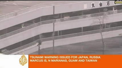 10 метрово Цунами връхлетя Япония след земетрус 