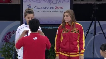 Младежки олимпийски игри 2010 - Таеклондо Жени до 63 кг Финал 