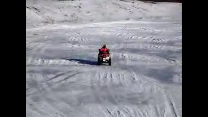 Atv Snow Climb