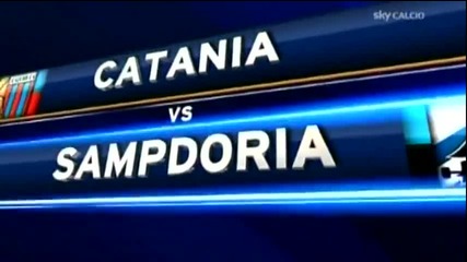 Catania vs Sampdoria 3-1