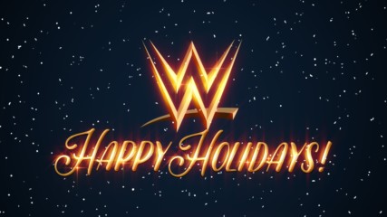 Happy Holidays from WWE