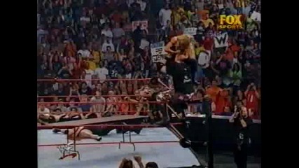 Wwf Raw - Kane & Undertaker vs Dudley Boyz ( Tables Match)