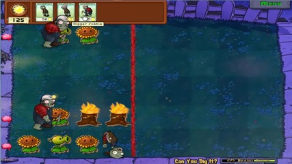 Plants vs Zombies-puzzle-can You Dig it