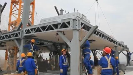 В Китай построиха 30-етажна сграда за 15 дни