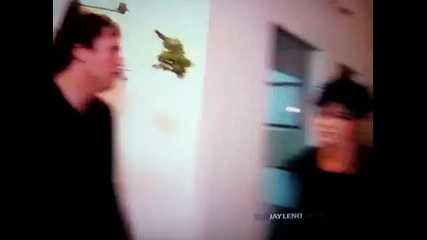 Adam Lambert Leno Mistletoe Skit 