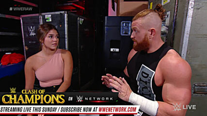 Murphy tries to comfort Aalyah Mysterio: Raw, Sept. 21, 2020