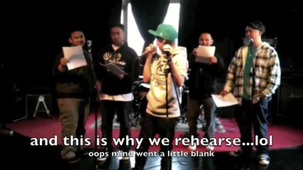 U Smile - behind the scenes rehearsal dedication