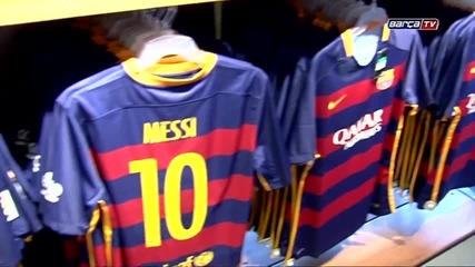 Новите екипи 2015/2016 /la nueva camiseta, ya a la venta en la Fcbotiga Megastore