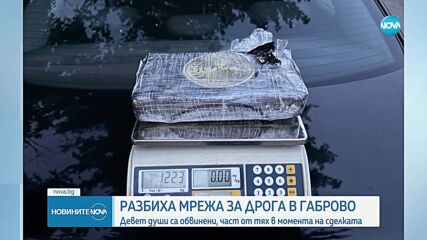 Разбиха организирана престъпна група за разпространение на наркотични вещества в Габрово