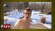 Зимата ни разбива с най-снежните скрити камери! :D