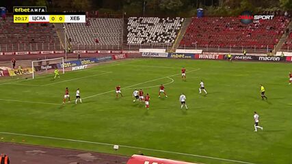 Емануел Шакич в действие с екипа на ЦСКА