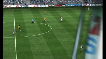 Kрасив гол на Маруан Фелайни fifa 11