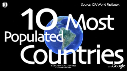 10 - те Най - Населени Държави